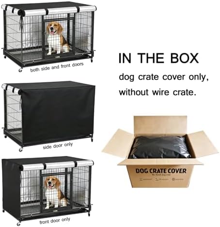 Dog Crate Cover, Kennel Cover Fit - Image 5