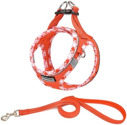 Mercano Soft Mesh Dog Harness and Leash Set, Step-in Reflective Breathable by Unknown