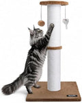 34-Inch Tall Cat Scratching Post by Ahomdoo