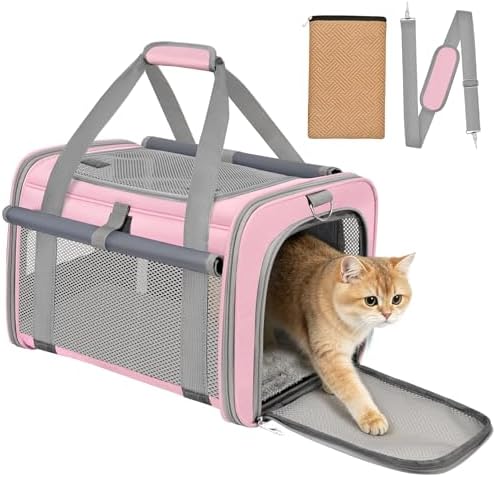 Soft Cat Carrier for Anxious Pets by ZENTREON
