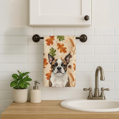 Caroline's Treasures Boston Terrier Dogs Kitchen Towel 15x25 in - Image 2