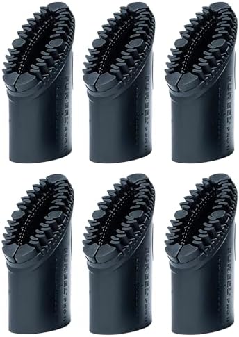 FUR-EEL PRO 2.0 Replacement Brush Heads, 6 Rubber Refills by FUR-EEL