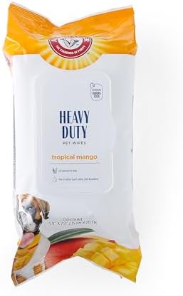 Arm & Hammer Heavy Duty Multipurpose Dog Wipes, Mango Scent, Twin Pack - Image 7