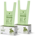 SUPERBIO 13 Gallon Handle Tie Compostable Food Waste Bags, 2 Pack by SUPERBIOCOMPOSTABLEBAGS