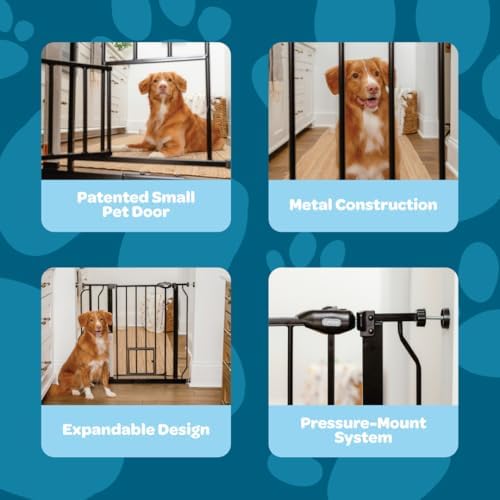 Carlson 29–36.5” Extra Wide Dog Gate - Image 3