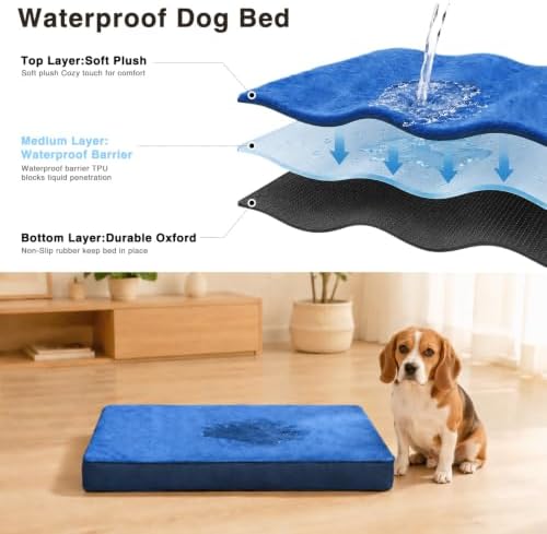 NUPIDA Waterproof Large Dog Bed - Image 3