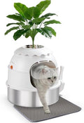 Hidden Litter Box, Stainless Steel Litter Box by MuseMiraBetterLivingStarts