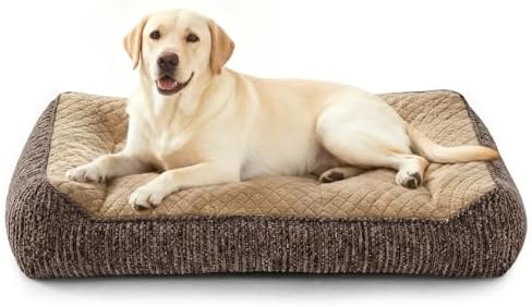 JOEJOY Extra Large Orthopedic Dog Beds Large Sized Dog, Extra Thick Supportive by JOEJOY