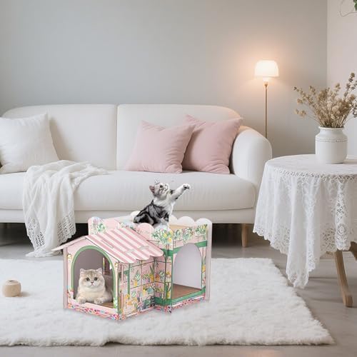 2 Story Cardboard Cat House - Image 6