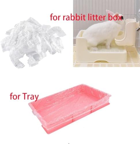 50 Pcs Disposable Rabbit Cage Liner Quick Cleanup Litter Box Liners Bags - Image 5