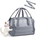 BAGSMART Cat Carrier Soft-Sided Puffy Quilted Collapsible Pet Travel Bag by BAGSMART