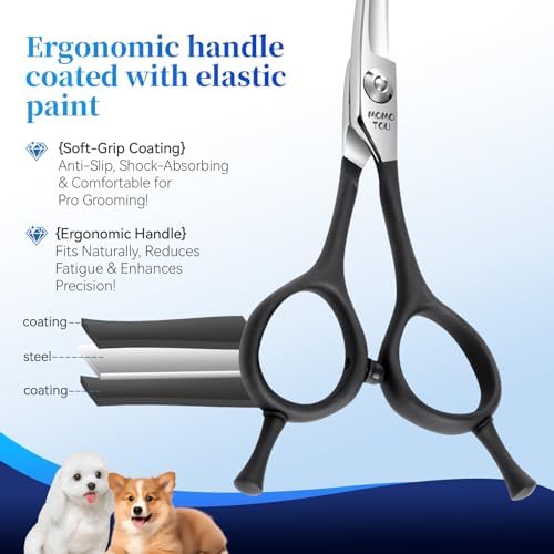 4.5" Small Dog Grooming Scissors - Image 4