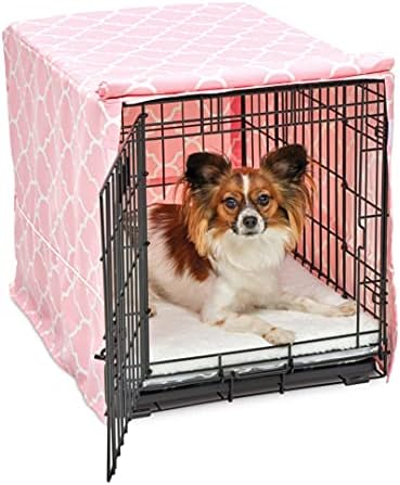 MidWest Homes for Pets Small Dog Crate Cover Featuring Teflon Fabric Protector by NewWorldPetProducts