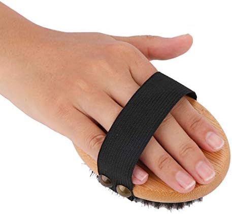 Bamboo Grooming Palm-Held Pets Brush - Image 3