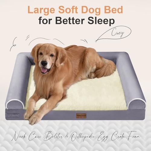 NANUYA Orthopedic Dog Bed for XX-Large Dogs, 44 x 34 Inch - Image 2