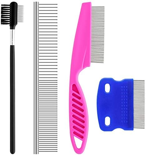 GUBCUB Pets Grooming Comb Kit for Small Dogs Puppies For Tear Stain Remover by GUBCUB