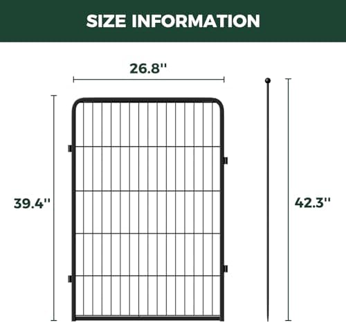 FXW Rollick Dog Playpen, Yard & RV Camping, 4 Panels - Image 3