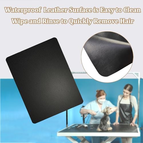 24 X 48inch Non-Slip Rubber Dog Grooming Mat, Portable Soft Pet Grooming Table - Image 5