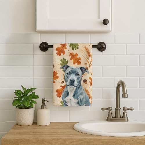 Caroline's Treasures American Staffordshire Terrier Dogs Kitchen Towel - Image 2