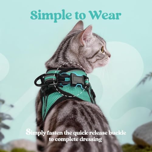 rabbitgoo Cat Harness and Leash Set, Step-in Soft Vest - Image 5