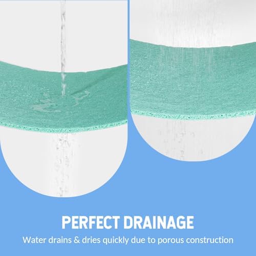 Hargiis Non-Slip Bathtub Mat, 2 Pack Anti Slip Shower Mat, Fast Drying Bathtub - Image 6