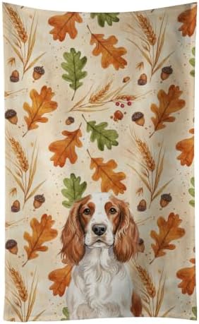 Caroline's Treasures Welsh Springer Spaniel Dogs Kitchen Towel 15x25 in by CarolinesTreasures