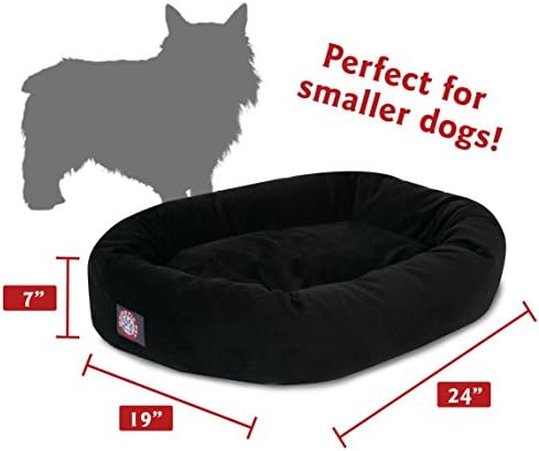 Majestic Pet Suede Calming Dog Bed, 24 Inch Small - Image 3