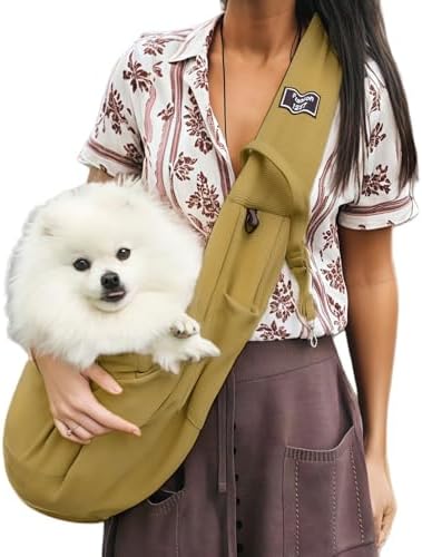 Dog Sling Carrier Soft Breathable by Unknown