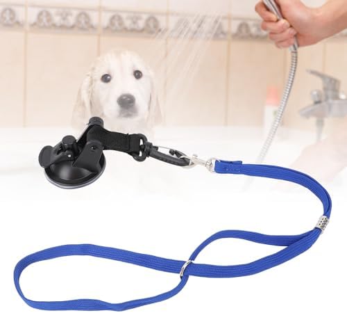 Dog Bathing Tether with Suction Cup Pet Bathing Leash Adjustable Dog Cat Fixed - Image 5