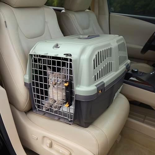 Midwest Homes for Pets Skudo 24” Plastic Cat Carrier - Image 3