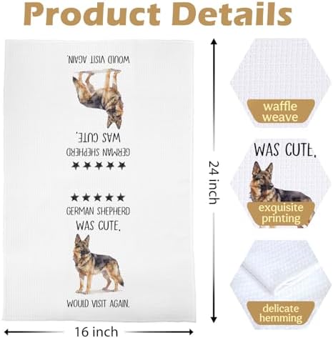 German Shepherd Towels - Image 5