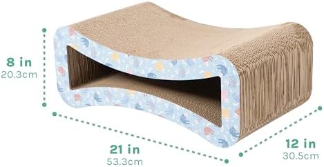Kitty City Corrugate Cat Scratcher Lounger - Image 3