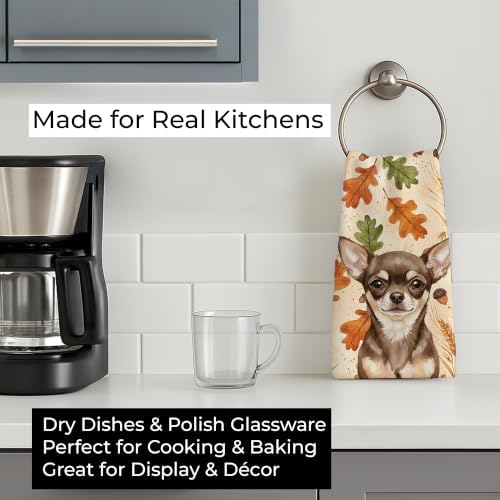 Caroline's Treasures Chihuahua Dogs Kitchen Towel 15x25 in - Image 3