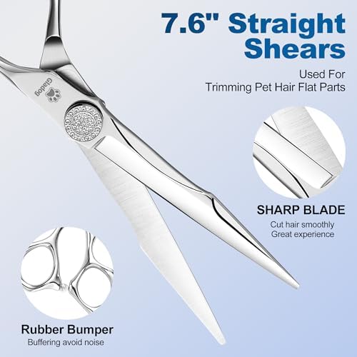 GLADOG Luxury Dog Grooming Scissors Set - Image 3