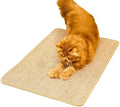 Cat Scratcher Mat, Jute Border, Sofa & Floor Protector, 23.6x15.7in by Unknown