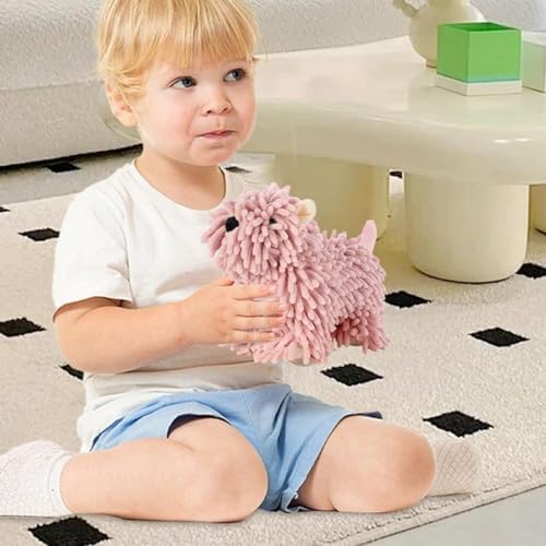 Chenille Hand Towel, Soft Absorbent Chenille Ball Towel, Microfiber Towels - Image 4