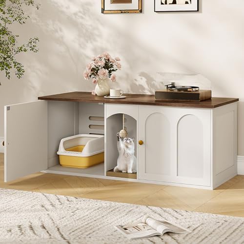 CHOEZON 47.2'' Cat Litter Box Enclosure - Image 2