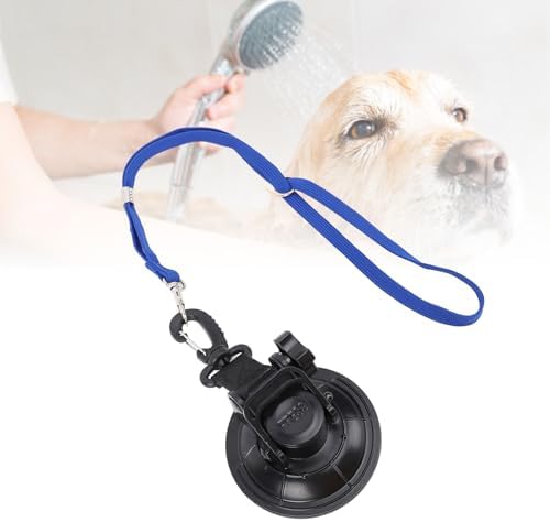 Alomejor Dog Bathing Tether, Suction Cup Dog Bath Leash Strap, Restrainer - Image 2