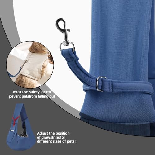 Dog and Cats Carrier Sling, Puppy Small Pet Carrier - Image 6