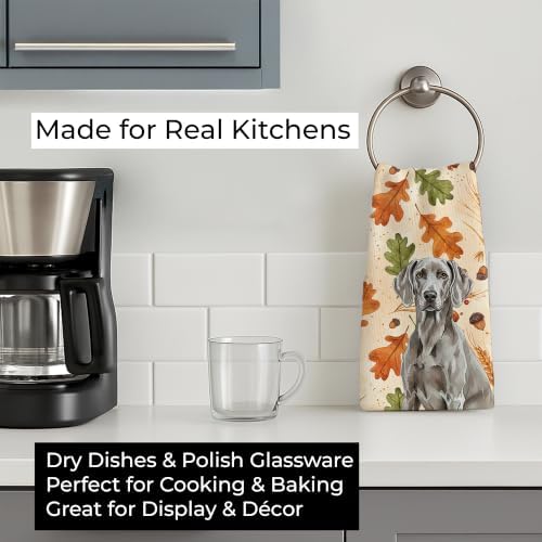 Caroline's Treasures Weimaraner Dogs Kitchen Towel 15x25 in - Image 3