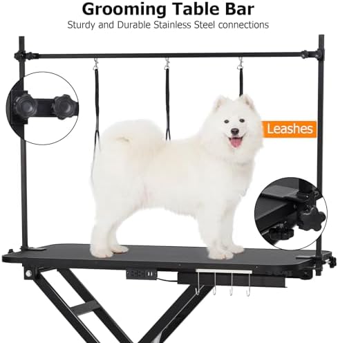Electric Dog Grooming Table, Height Adjustable Pet Grooming Table - Image 6