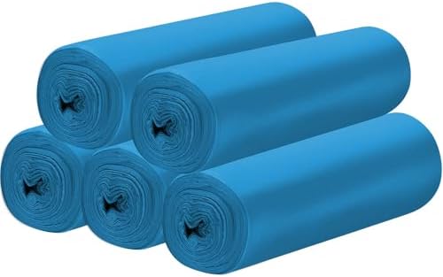 5 Rolls Small Trash Garbage Bags, 4 Gallon 100 Counts by Yourlifelittleassistant