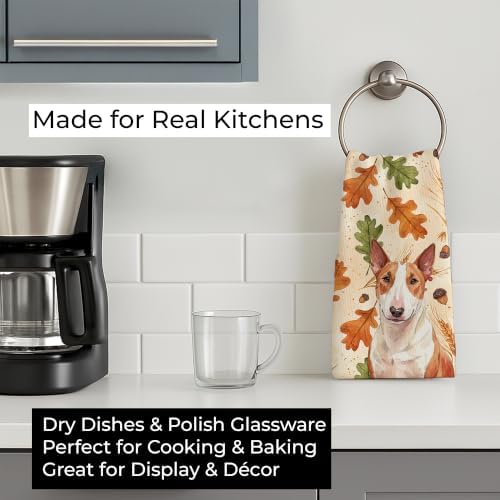 Caroline's Treasures Bull Terrier Dogs Kitchen Towel 15x25 in - Image 3