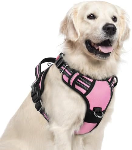 rabbitgoo Dog Harness for Large, No Pull 3 Buckles Easy On & Off by rabbitgoo