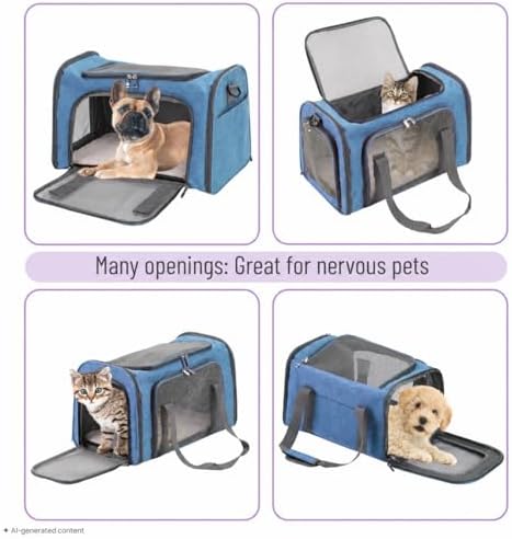 Mr. Pen- Pet Carrier, 17.5" x 11.2" x 11.5", Medium Size - Image 6
