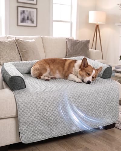 Cooling Dog Bed/Mat for Couch, Medium Size Cooling Mat for Dog by IUUI
