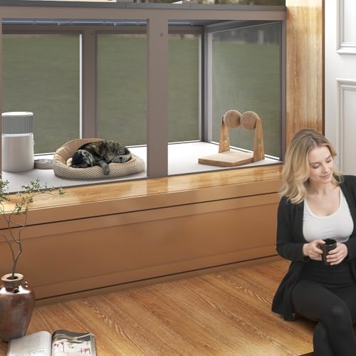 46.8" L Cat Window Box, Outdoor Enclosure - Image 6