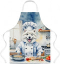 Caroline's Treasures American Eskimo The Chef Apron Cooking Kitchen Server by CarolinesTreasures