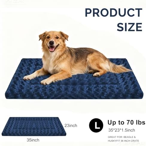 Dog Bed Mat - Dog Crate Pad - Reversible Mat - Image 3