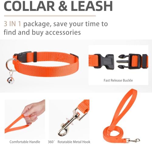 PUPTECK Dog Harness, Collar and Leash Set No Pull - Image 4